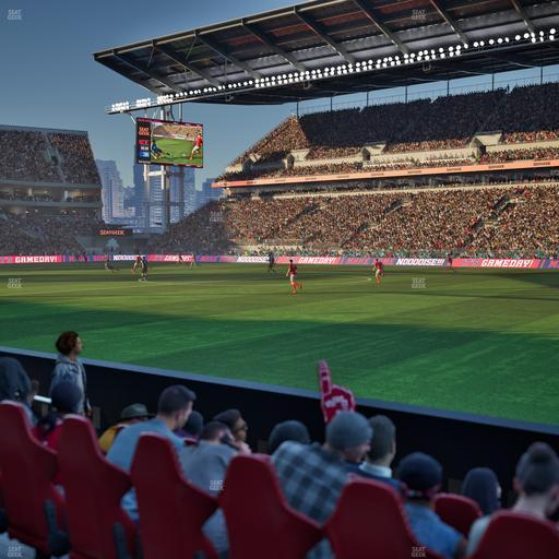 BMO Field - Section 121 Seat View