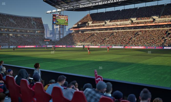 BMO Field - Section 121 Seat View