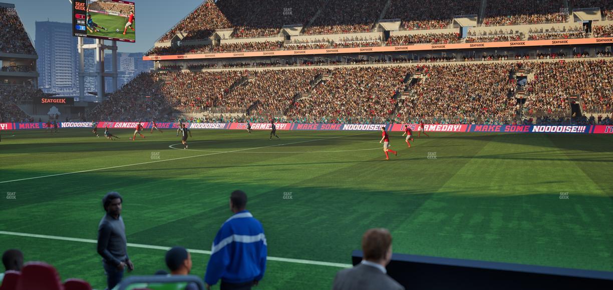 BMO Field - Section 122 Seat View