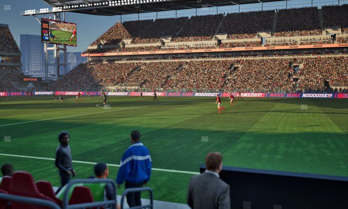 BMO Field - Section 122 Seat View