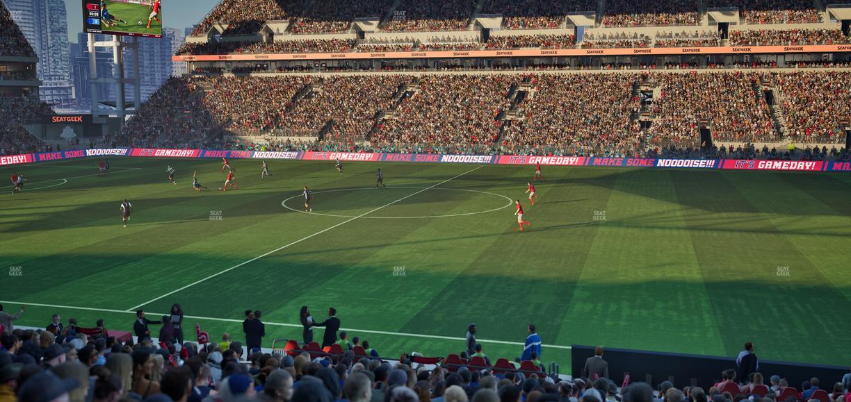 BMO Field - Section 122 Seat View