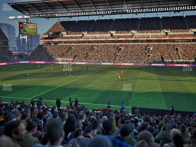 BMO Field - Section 122 Seat View