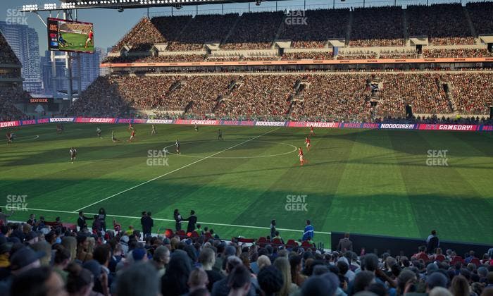 BMO Field - Section 122 Seat View