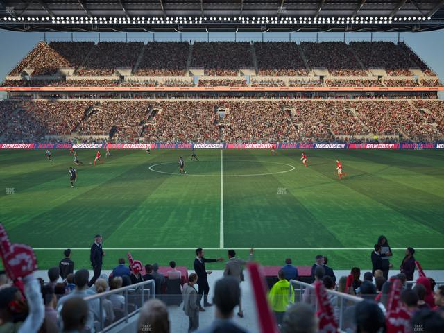 BMO Field - Section 123 Seat View