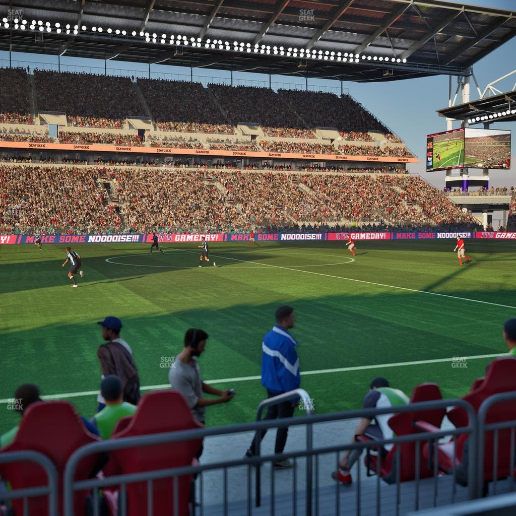 BMO Field - Section 124 A Seat View