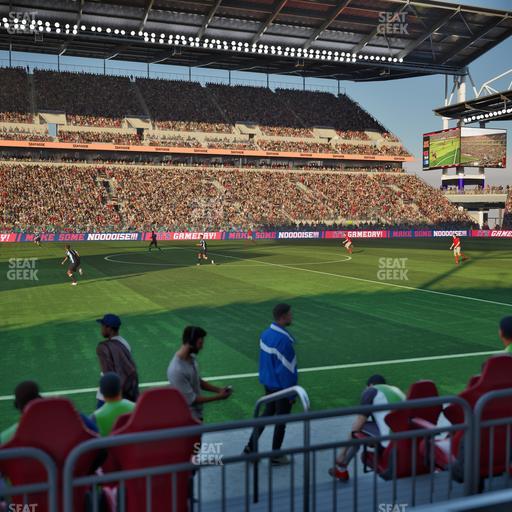 BMO Field - Section 124 A Seat View