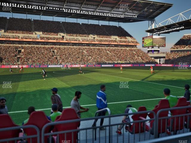 BMO Field - Section 124 A Seat View