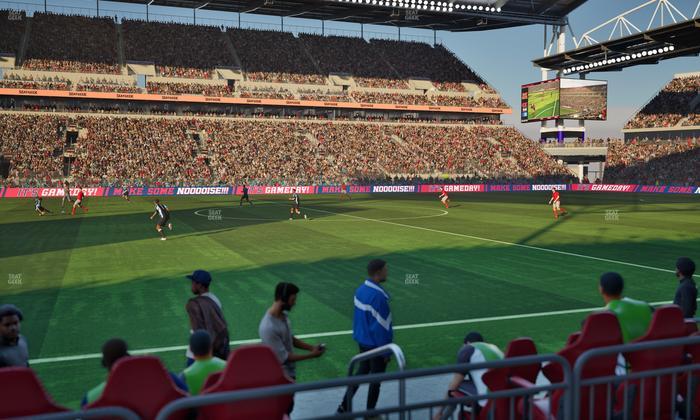 BMO Field - Section 124 A Seat View