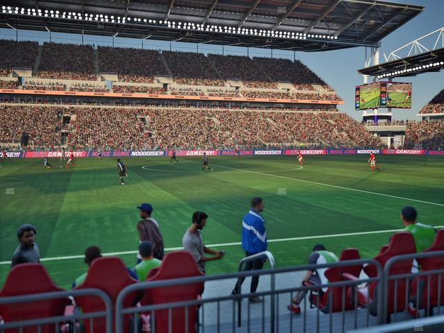 BMO Field - Section 124 A Seat View