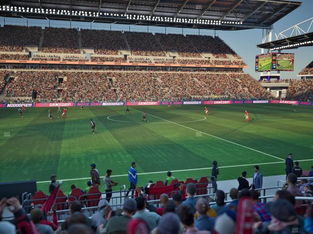 BMO Field - Section 124 Seat View
