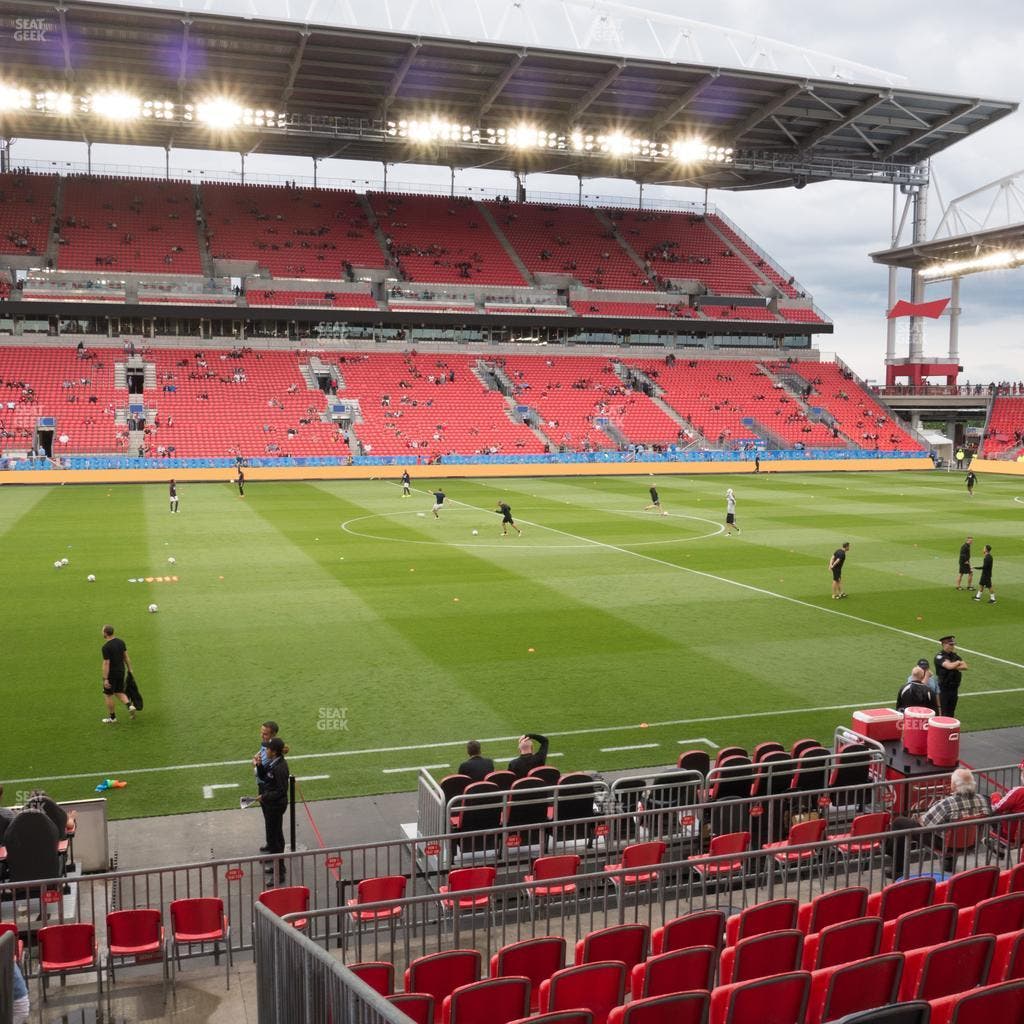 BMO Field - Section 124 Seat View