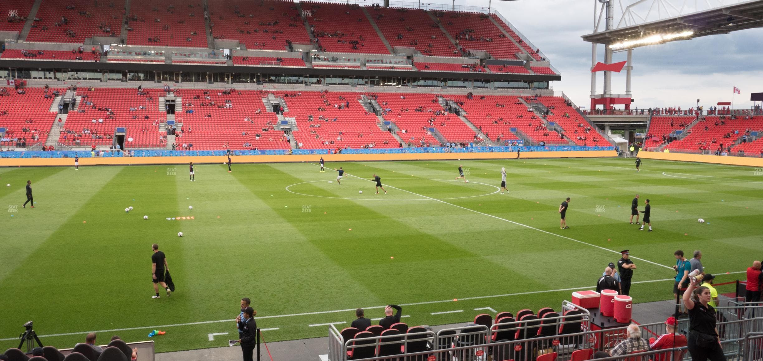 BMO Field - Section 124 Seat View