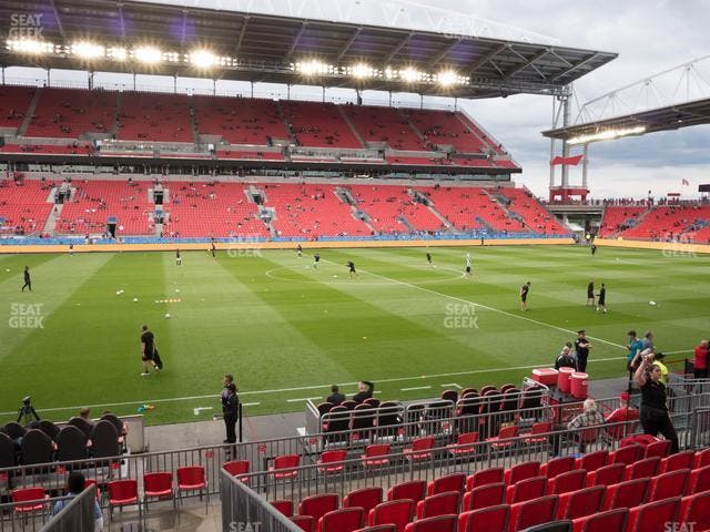 BMO Field - Section 124 Seat View