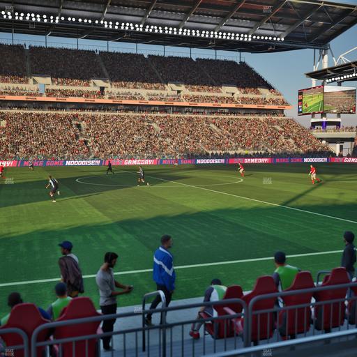 BMO Field - Section 124 Seat View