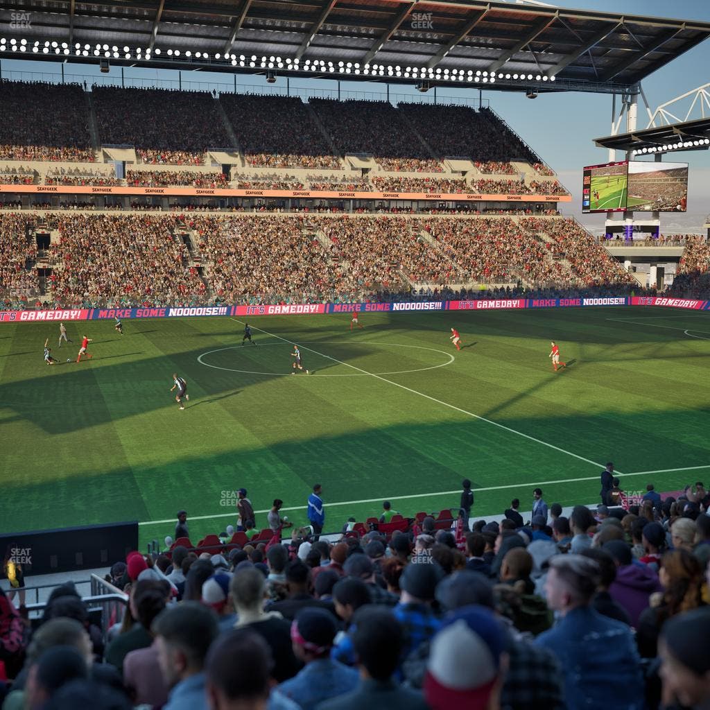 BMO Field - Section 124 Seat View