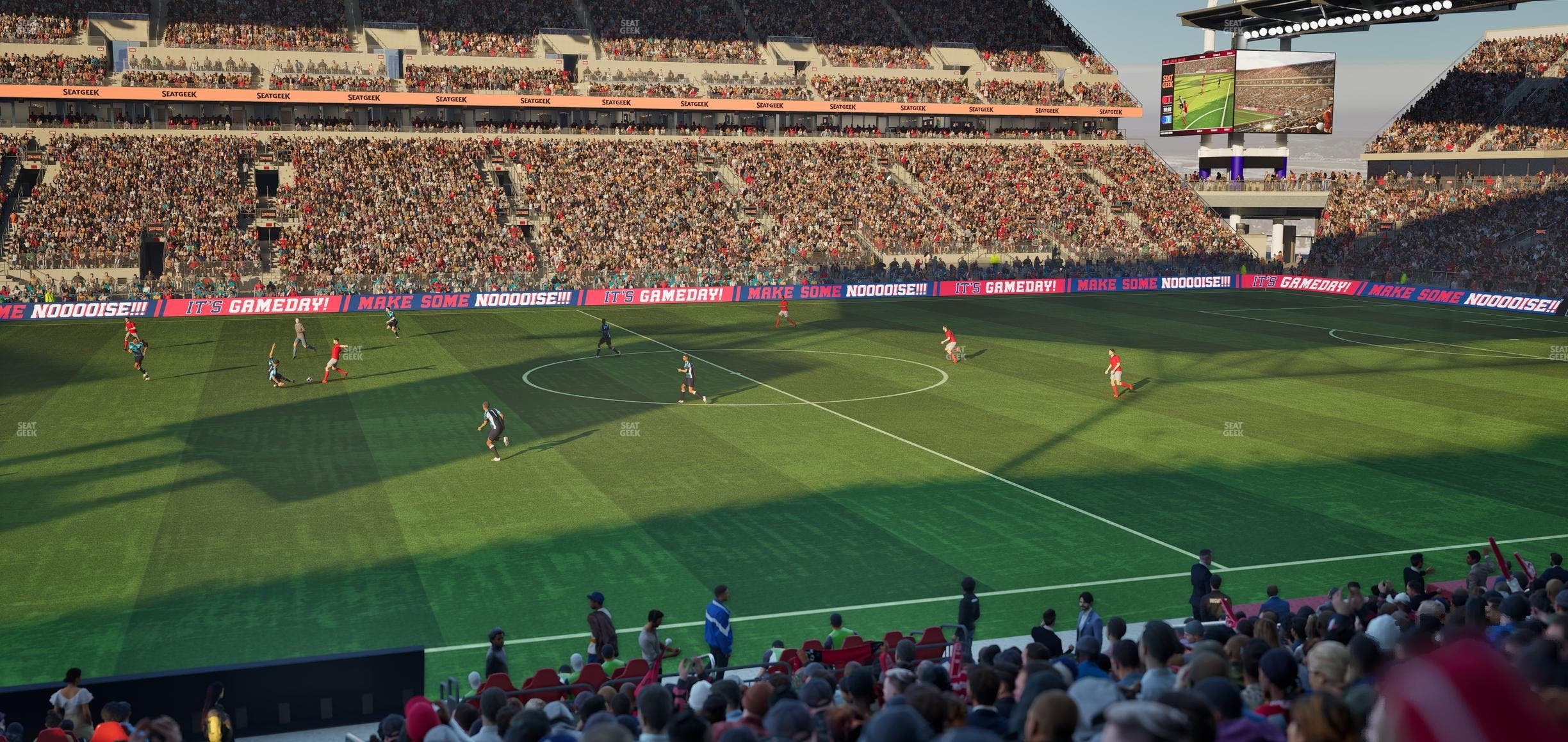 BMO Field - Section 124 Seat View