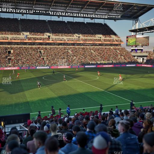 BMO Field - Section 124 Seat View