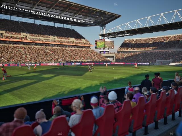 BMO Field - Section 125 Seat View