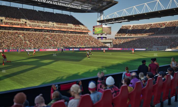 BMO Field - Section 125 Seat View