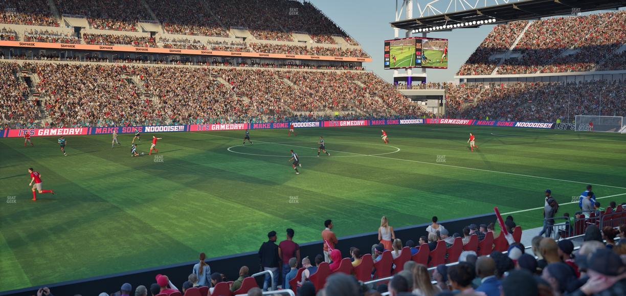 BMO Field - Section 125 Seat View