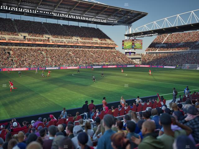 BMO Field - Section 125 Seat View