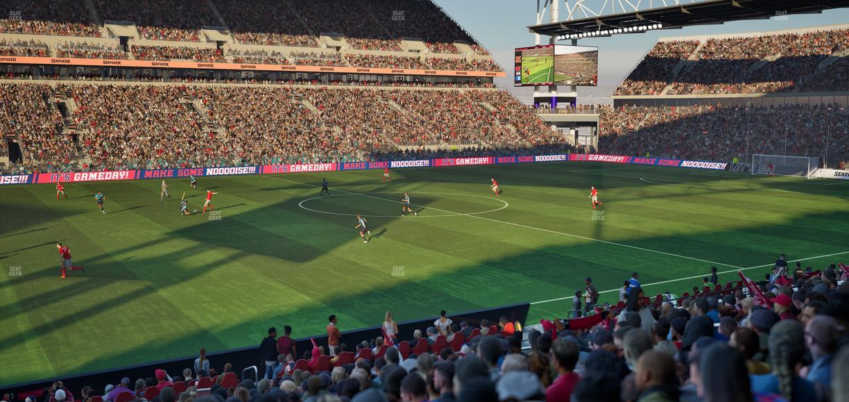 BMO Field - Section 125 Seat View