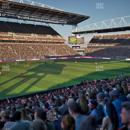 BMO Field - Section 126 Seat View