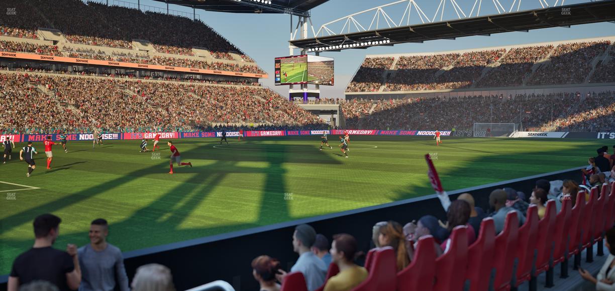 BMO Field - Section 126 Seat View