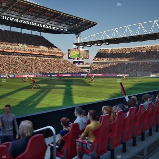 BMO Field - Section 126 Seat View