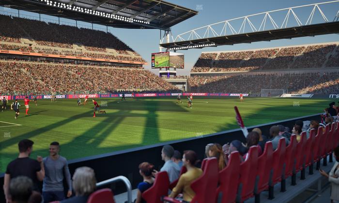 BMO Field - Section 126 Seat View