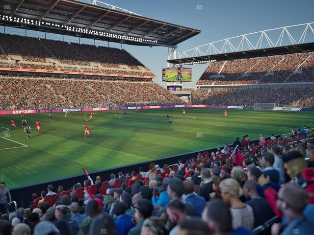 BMO Field - Section 126 Seat View