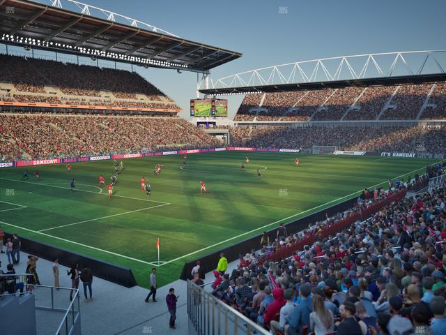 BMO Field - Section 127 Vip Seat View