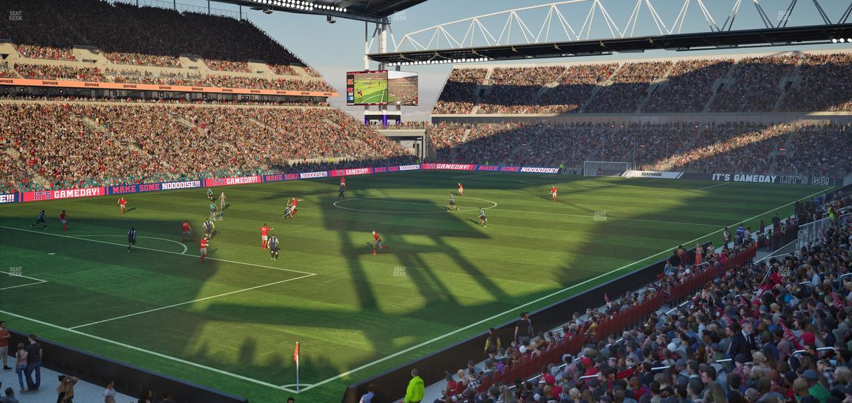 BMO Field - Section 127 Vip Seat View