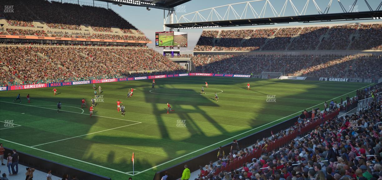 BMO Field - Section 127 Vip Seat View