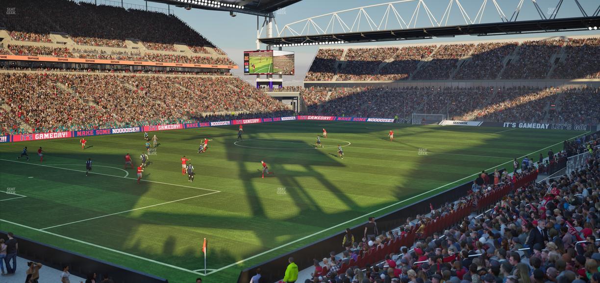 BMO Field - Section 127 Vip Seat View