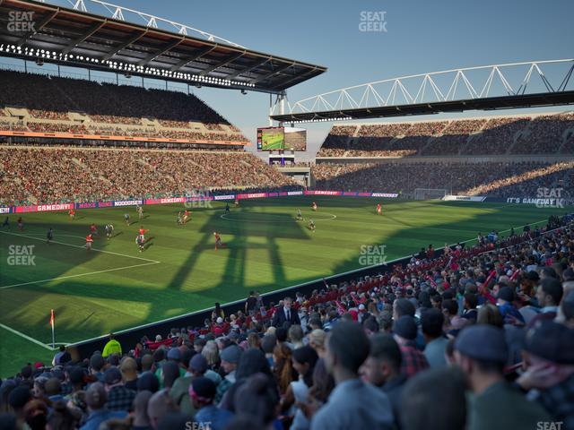 BMO Field - Section 127 Seat View