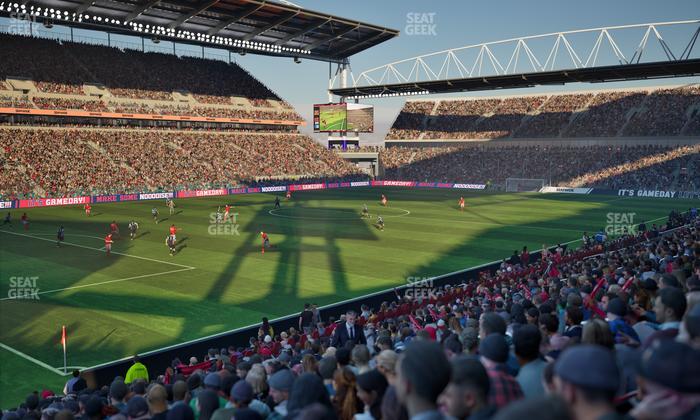 BMO Field - Section 127 Seat View