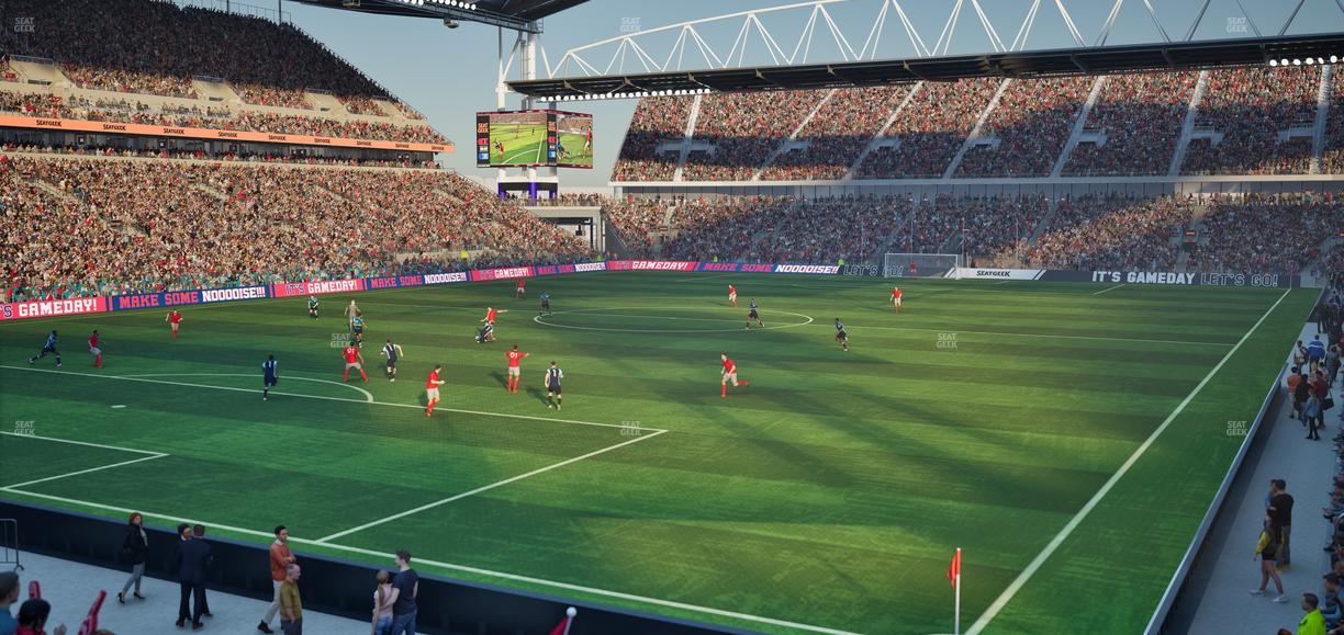 BMO Field - Section 128 F Seat View