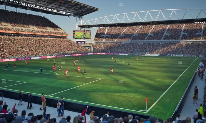 BMO Field - Section 128 F Seat View