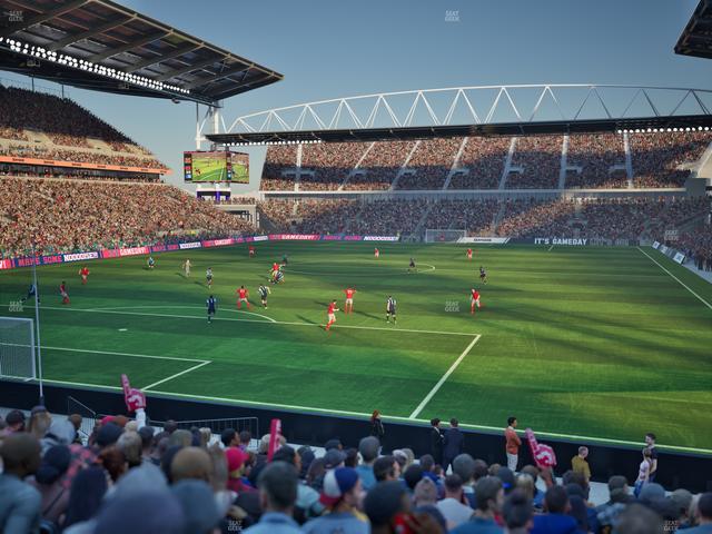 BMO Field - Section 129 F Seat View