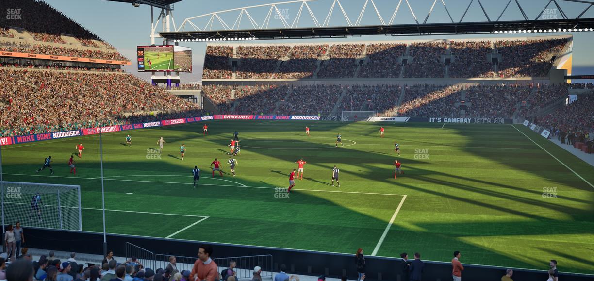 BMO Field - Section 129 Seat View