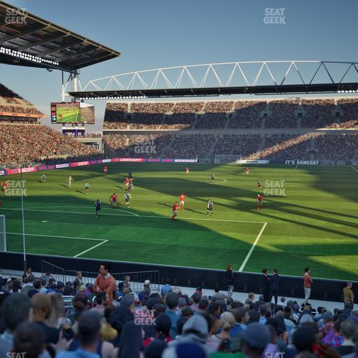 BMO Field - Section 129 Seat View