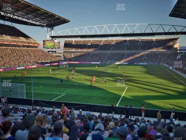 BMO Field - Section 129 Seat View