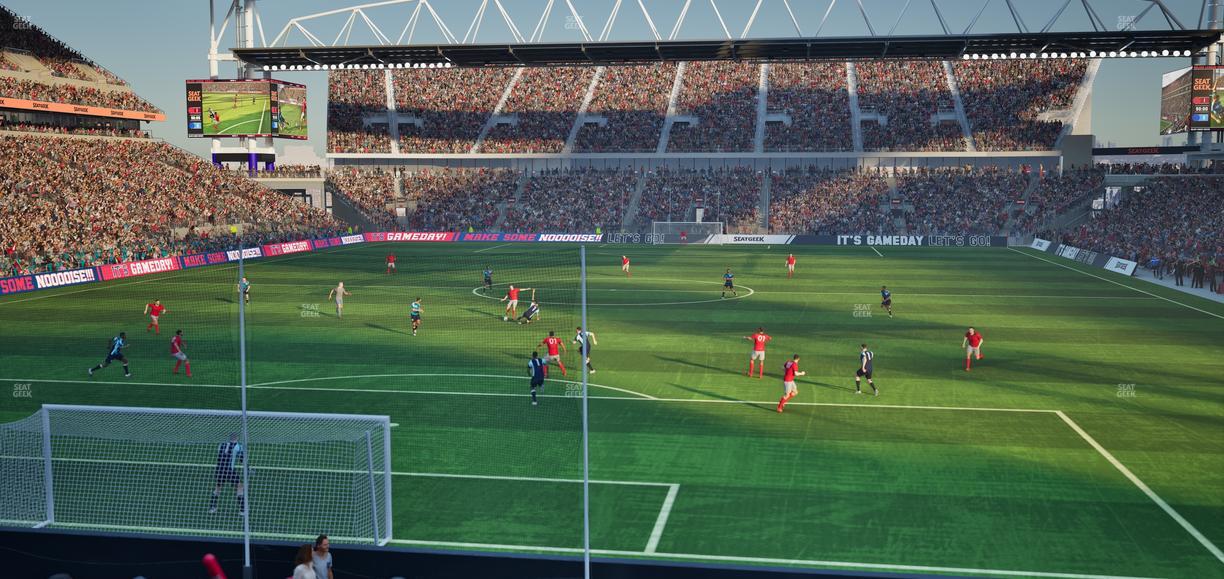 BMO Field - Section 130 F Seat View