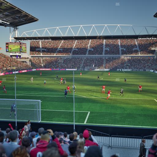 BMO Field - Section 130 F Seat View