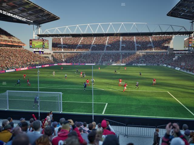 BMO Field - Section 130 F Seat View
