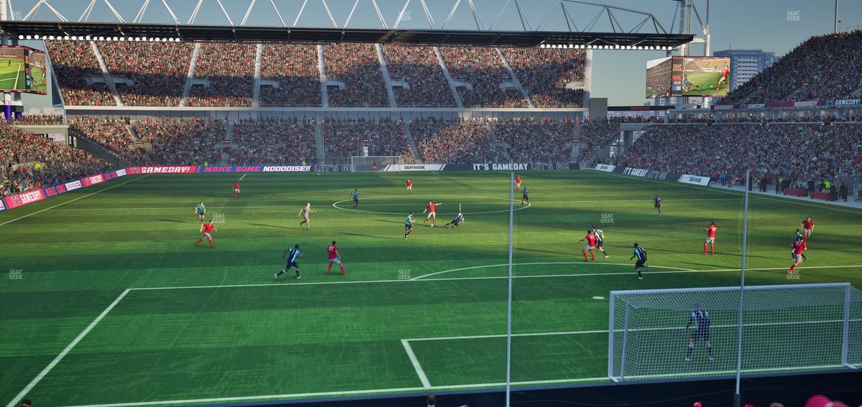 BMO Field - Section 132 F Seat View
