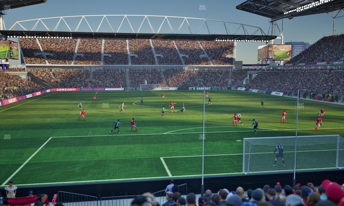 BMO Field - Section 132 F Seat View