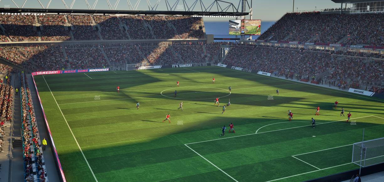 BMO Field - Section 201 Seat View