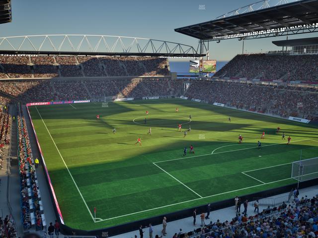 BMO Field - Section 201 Seat View